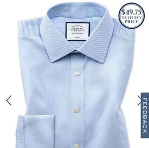 Charles Tyrwhitt long sleeved dress shirt